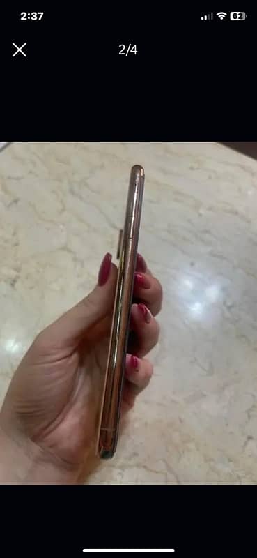 iphone Xs 256 gb PTA approved Gold Color for Sale 1