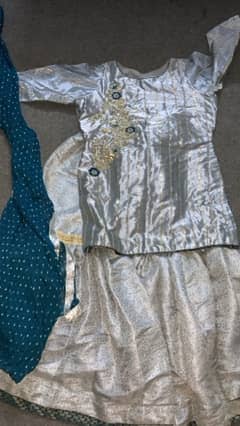 gharara and kam wali shirt