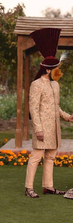 Mohsin Naveed Ranjha Sherwani Set for Sale