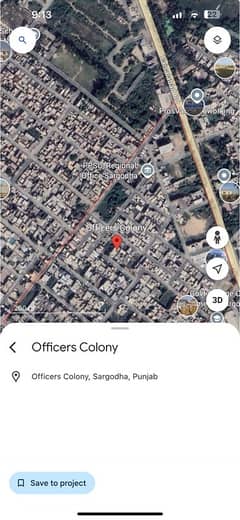 plot in Revenue Officers Colony Sargodha near Commerce college