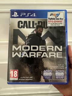 Call of duty modern warfare Ps4 Game/Ps5 Game