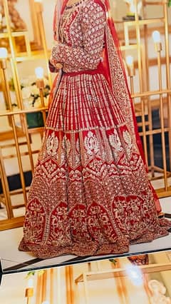 bridal dress for barat