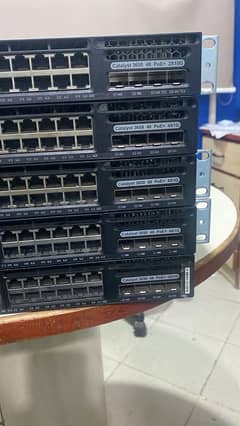 Cisco switch WS-3650-48PS-P POE 48 port 3650