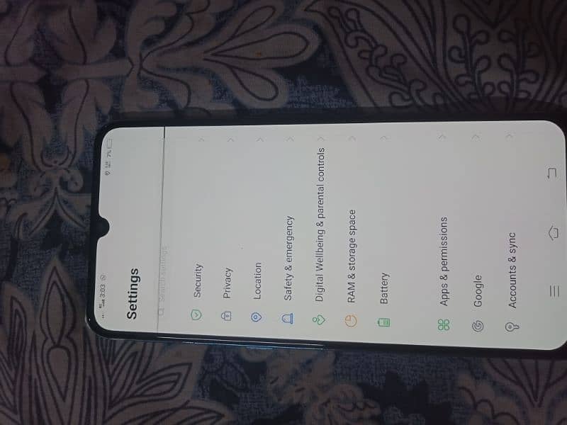 Vivo S1 Complete Saman 2 lines on LCD 3