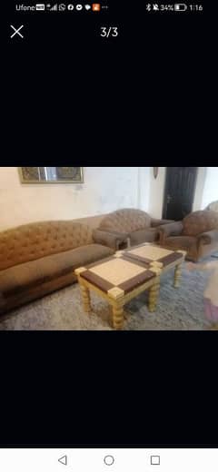 6 seater solid wood posish required 10by 8