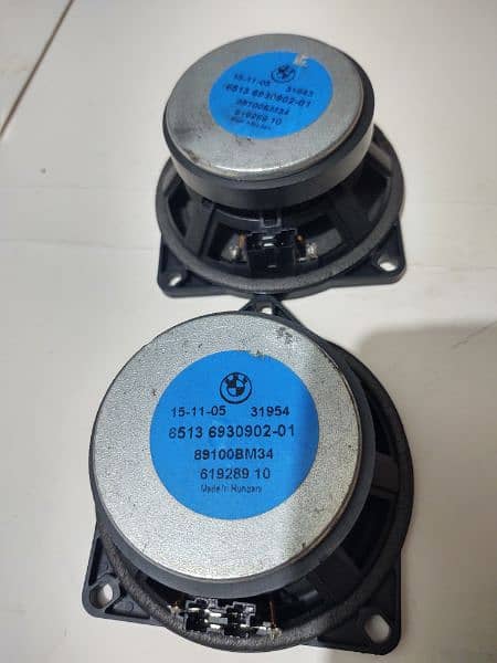 Original imported Geniune USA BMW 4 inch speakers for door & dashboard 6