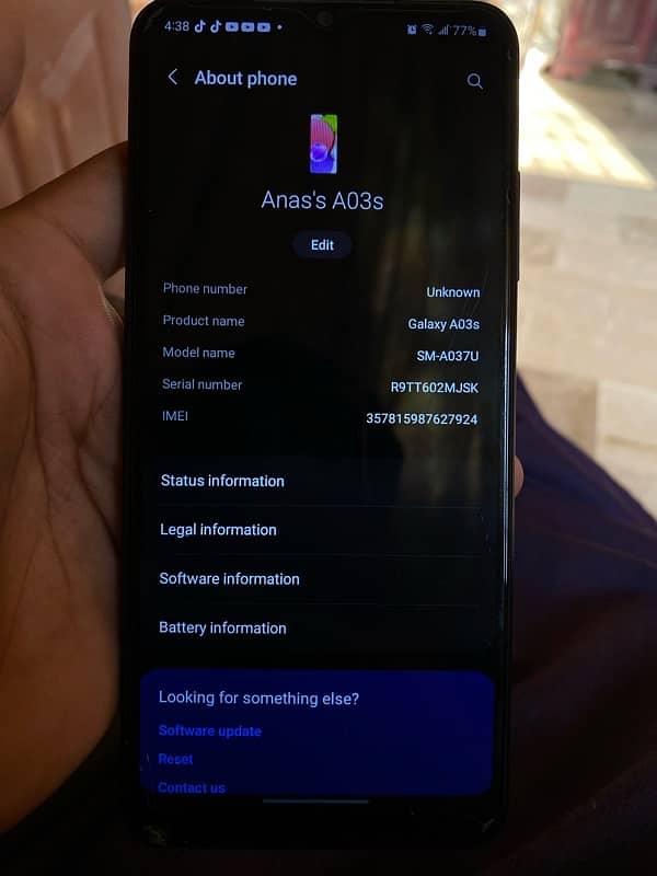 Samsung Galaxy A03s Non Pta 5