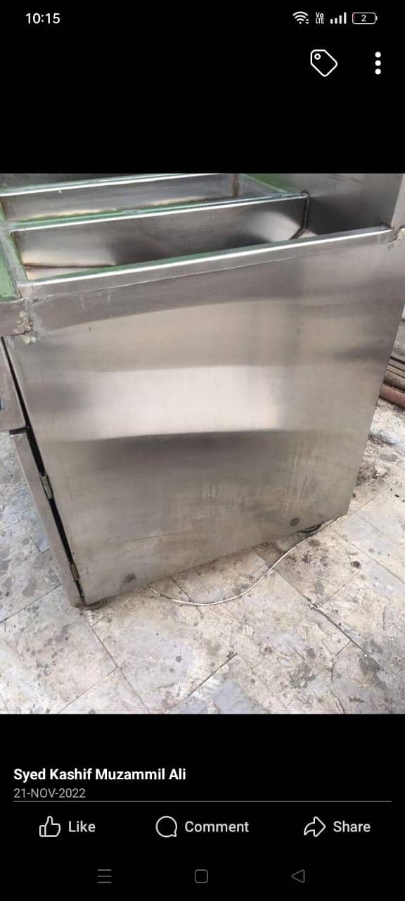 Double tank fryer for sale 3