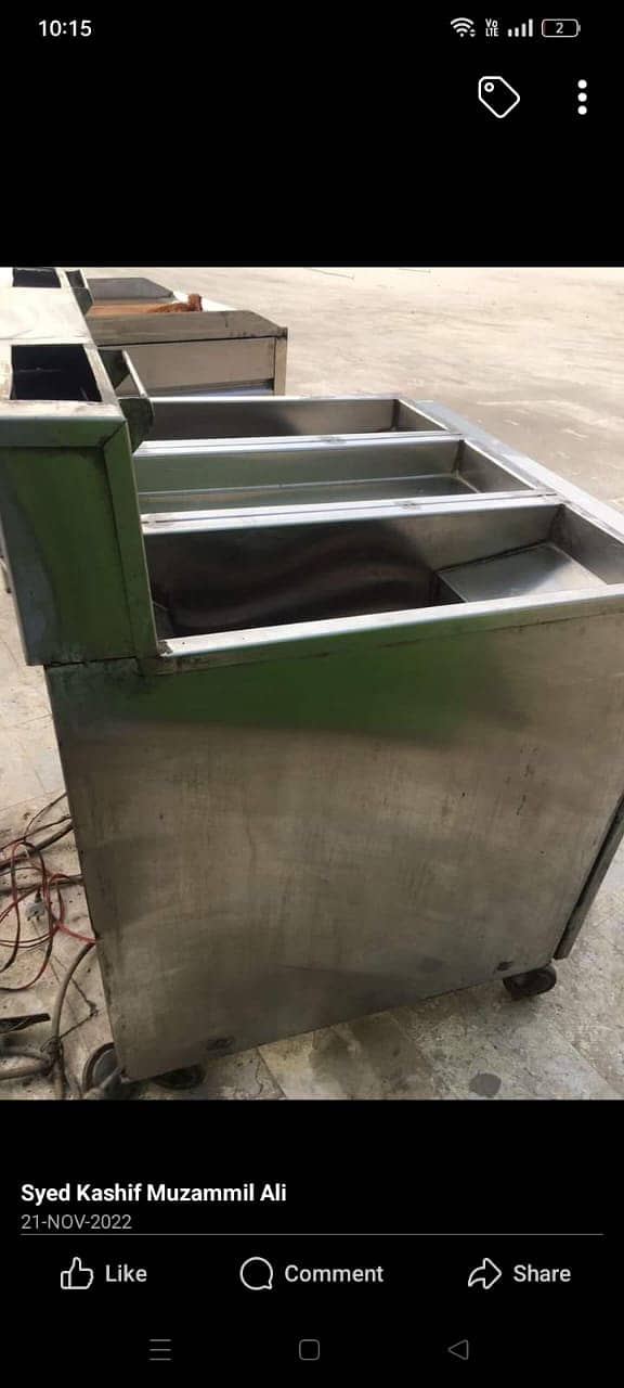 Double tank fryer for sale 5