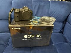 Canon R6 body with Box in awesome condition