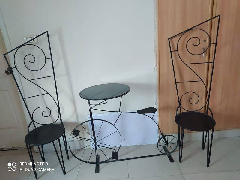 Decorative Table Chair -Cycle theme 2