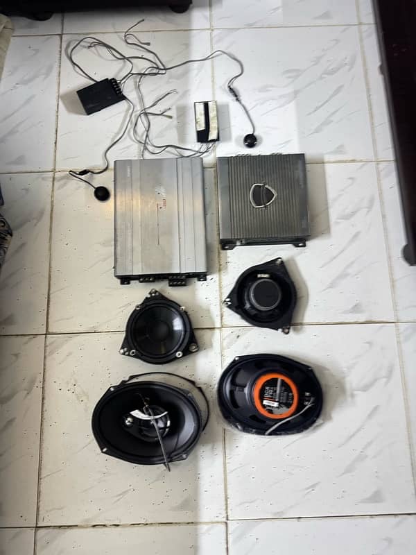 car sound system high end quality hertz imported 1