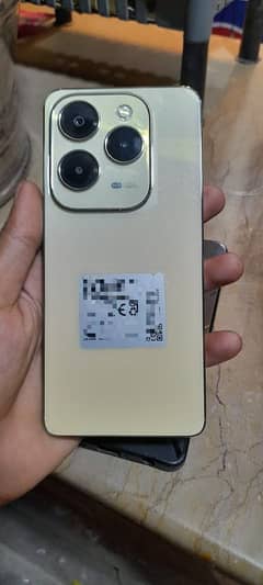 Infinix Hot 40  Gold Color