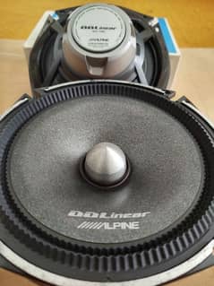 Original branded Geniune Alpine DDLinear Door Speaker bass Clear Sound