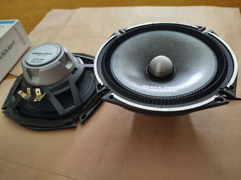 Original branded Geniune Alpine DDLinear Door Speaker bass Clear Sound 6