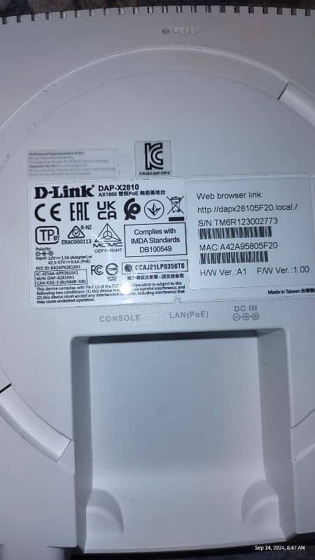 D-Link wifi Router (03452473933) 1