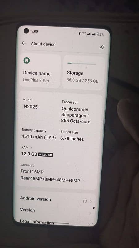 one plus 8 pro 5