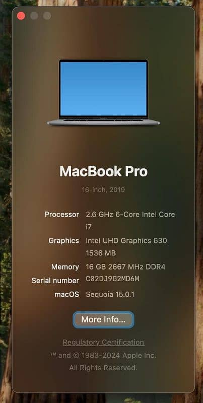 MacBook Pro 2019 A2141 16inch 1