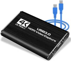 Video Capture Card,HDMI USB 3 4K 1080P Live Broadcasts Video Recording 0