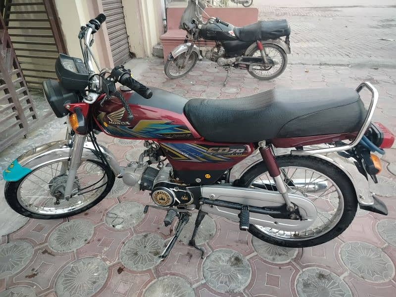 Honda cd 70 2021 modal 3