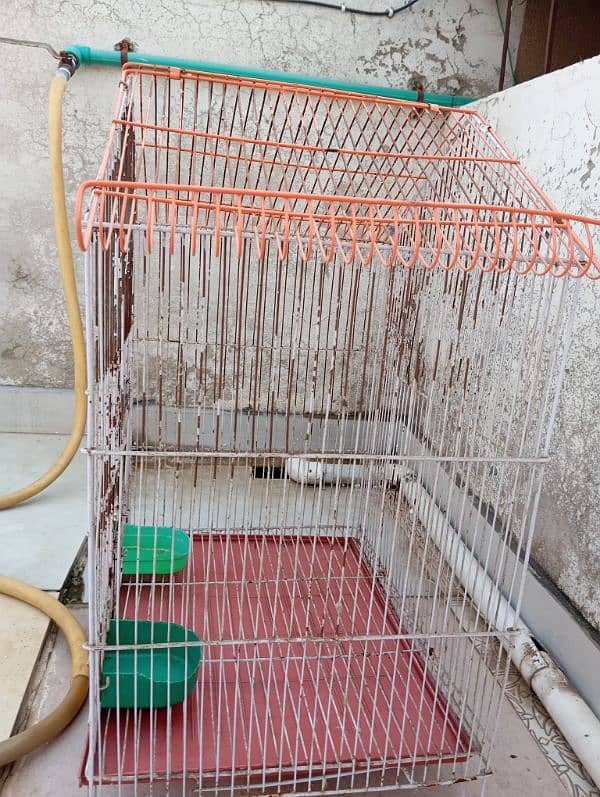 parrot cage good condition 4