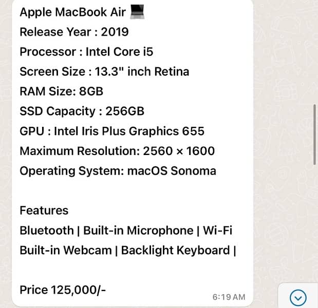 APPLE MACBOOK AIR (2019/2018) (Core i5 16/256gb) HUGE QUANTITY AVAIL 10