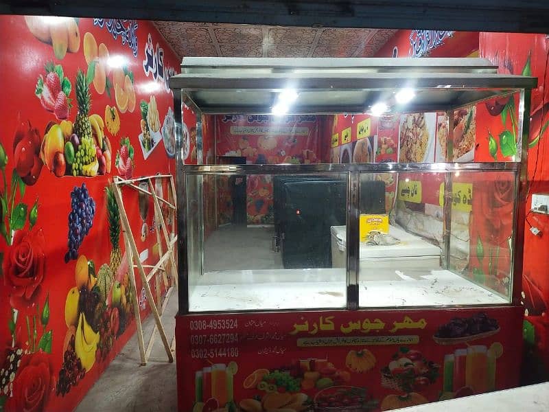 juice and fast food setup for sale 5