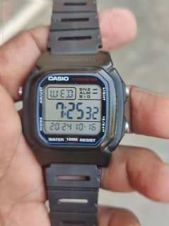 Casio Dual Time and 5Time Alarm watch Model W - 800H for sale