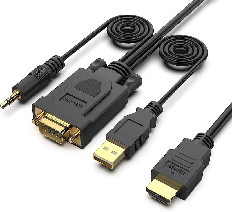 HDMI 2.1 HDMI to Micro Mini HDMI DisplayPort VGA DVI Cable 2