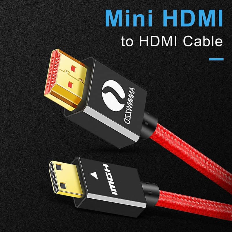 HDMI 2.1 HDMI to Micro Mini HDMI DisplayPort VGA DVI Cable 14