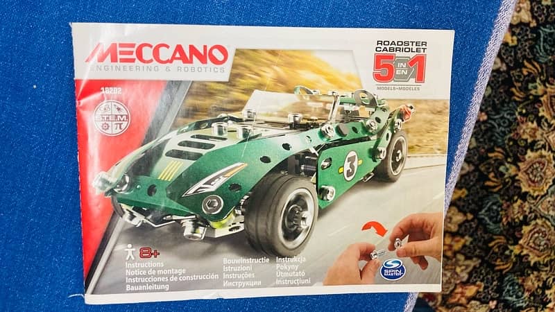 Original Meccano set 5 in 1 for sale 0