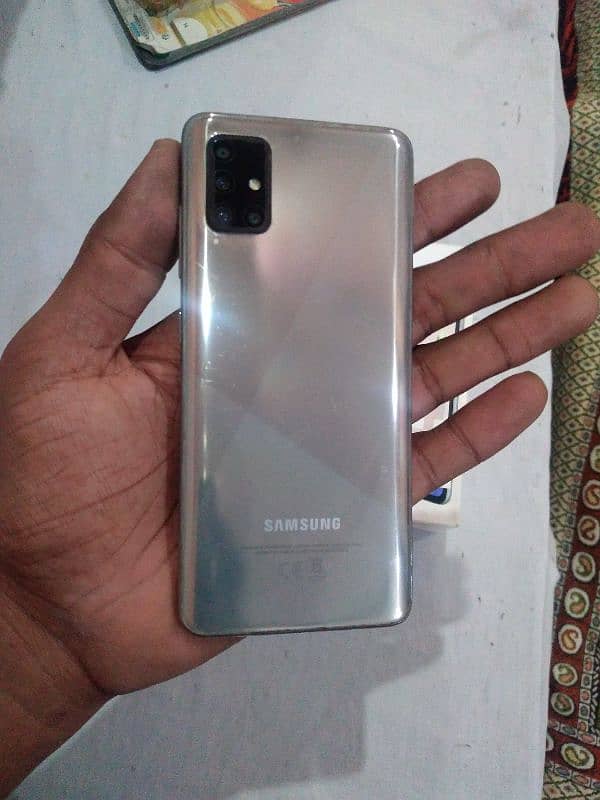 SAMSUNG A51 Mobile 6/128 Gb storage with Box no open no repair all ok 5