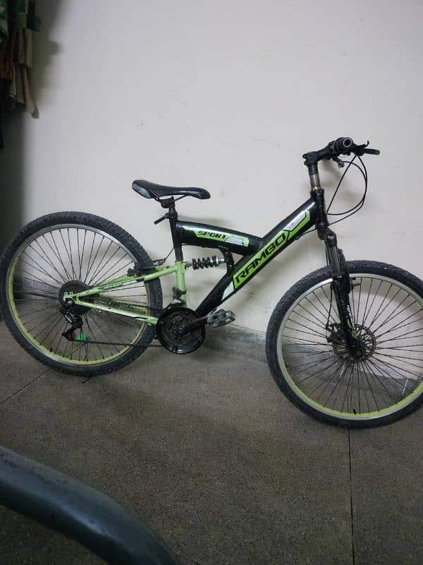 Cycle for sale urgent very good condition new tyres 7