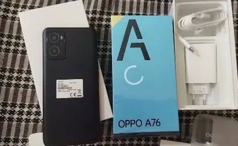 Oppo A76 full box, 10/10 1