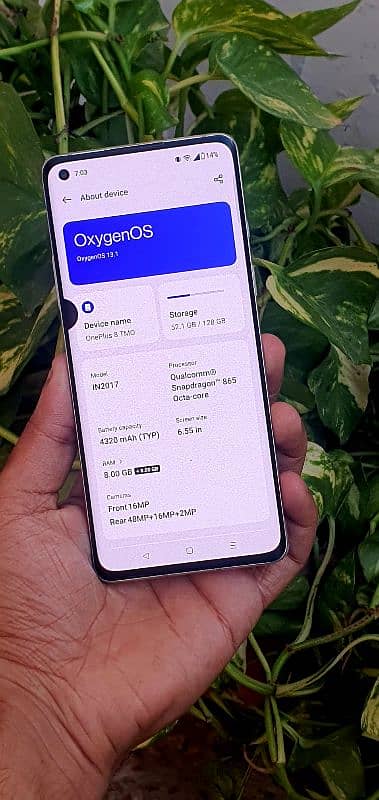 Oneplus 8 8GB 128GB PTA Approved 7