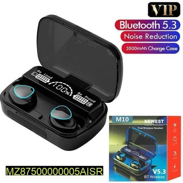 Microphone: Dual •  •  Bluetooth Version: V5.3   Bluetooth Range 50M 2