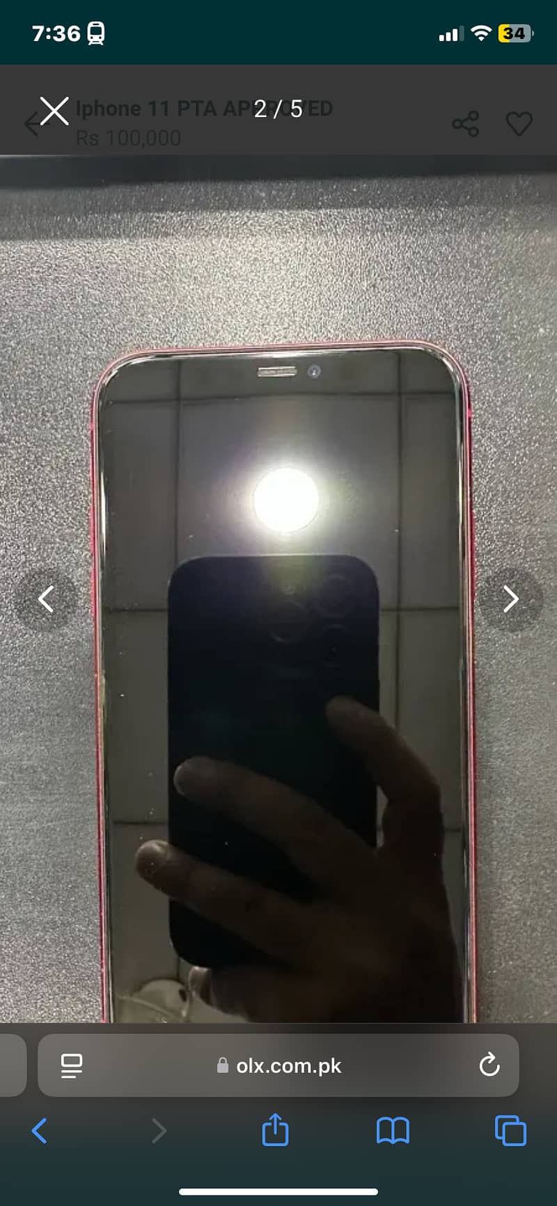 I phone 11 pta approved good condition 1