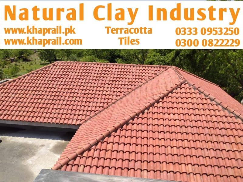 Spanish khaprail roof clay tiles 1