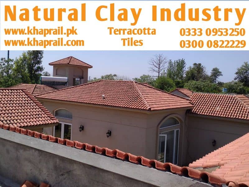 Spanish khaprail roof clay tiles 4