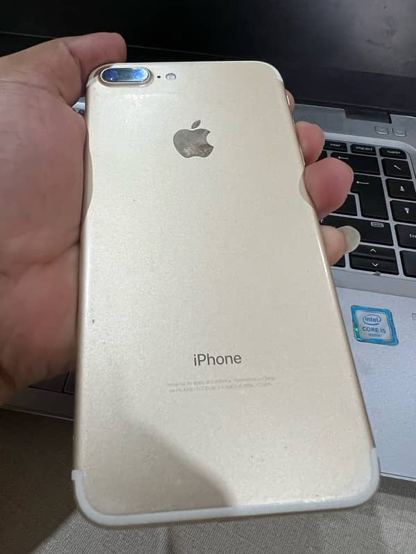 Iphone 7plus 32 GB PTA approved 3