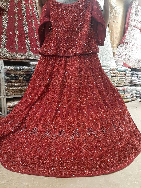 Designer Lehnga Maxi on Rent, Bridal Wedding Lehnga and maxi preloved 5