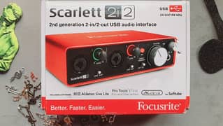 Focusrite Scarlett 2i2 2nd gen