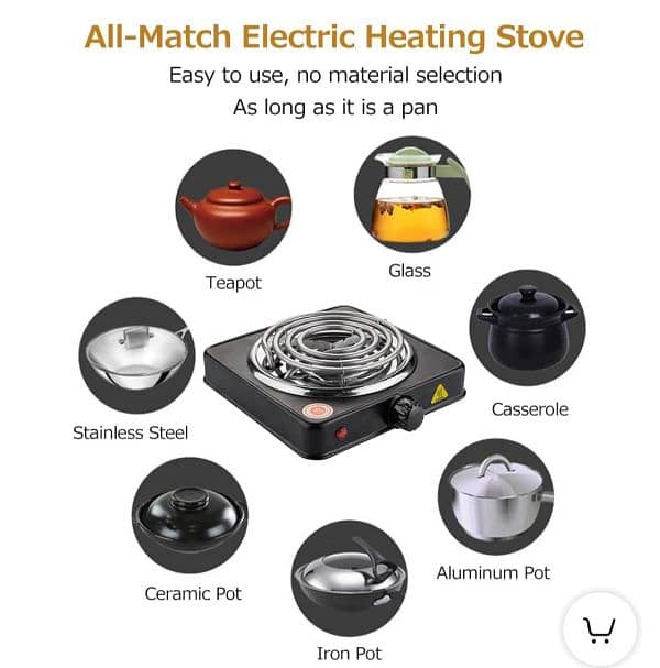 Electric heater and stove 1