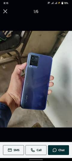 vivo y21 mobile 10/10 condition All ok Hai