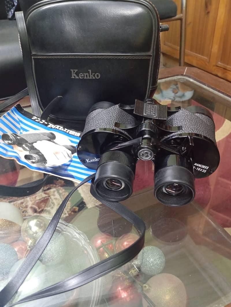 Kenko Japan 6-18x35 Double Zoom Binocular for birding 0