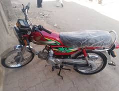 honda cd 70 model 2022 2023 geniun condition bike