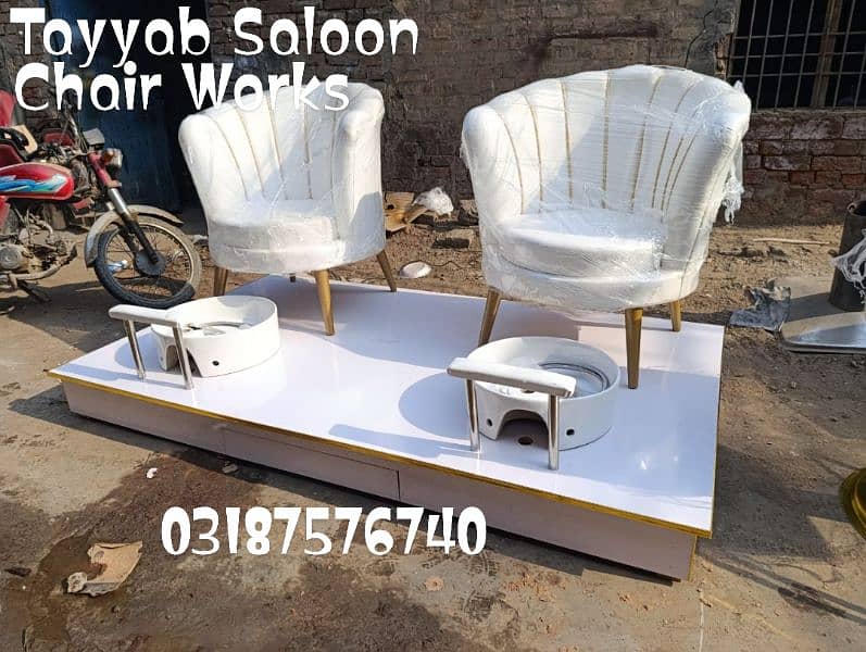 Saloon Chair/Parlour Chair/Shampoo Unit/Pedicure/Manicure/Salon Chair 10