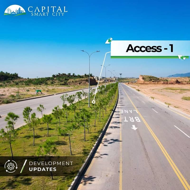 5 Marla Plot In Overseas West, Capital Smart City 1