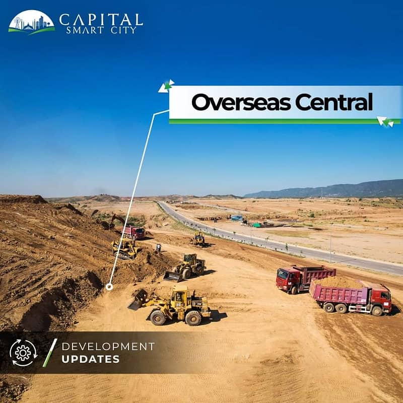 5 Marla Plot In Overseas West, Capital Smart City 11