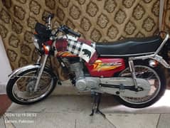 Honda CG 125 - Excellent Condition, Low Mileage Contact 03075119234